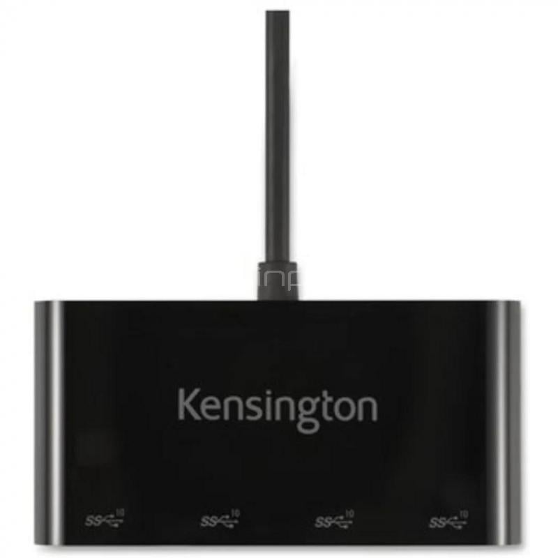 Adaptador Multipuerto HUB Kensington (USB-C a USB-A x4)