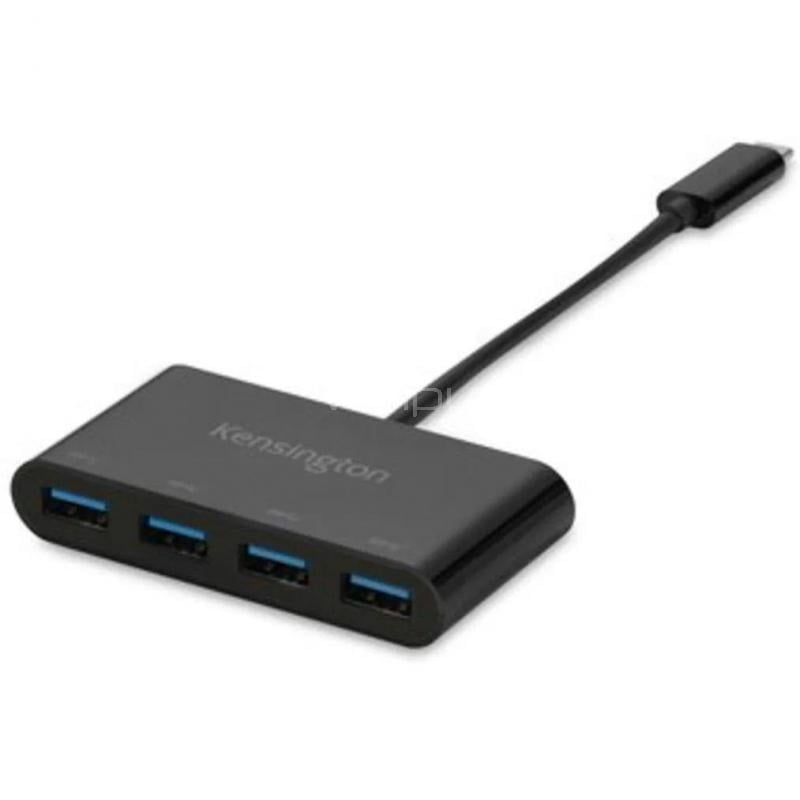 Adaptador Multipuerto HUB Kensington (USB-C a USB-A x4)