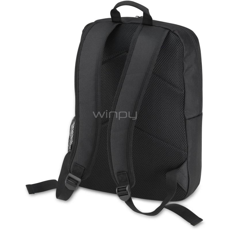 Mochila Kensington Simply Portable Lite para Portátil de 14” (Poliéster, Resistente al Agua, Negro)