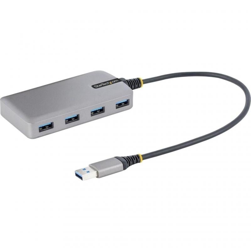 Adaptador Multipuerto HUB StarTech (USB 3.2 x4, Micro-USB)