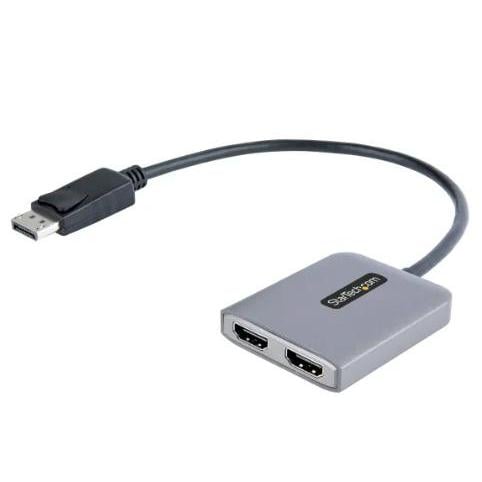 Adaptador Multipuerto HUB StarTech (DisplayPort, HDMI 2.0 x2)