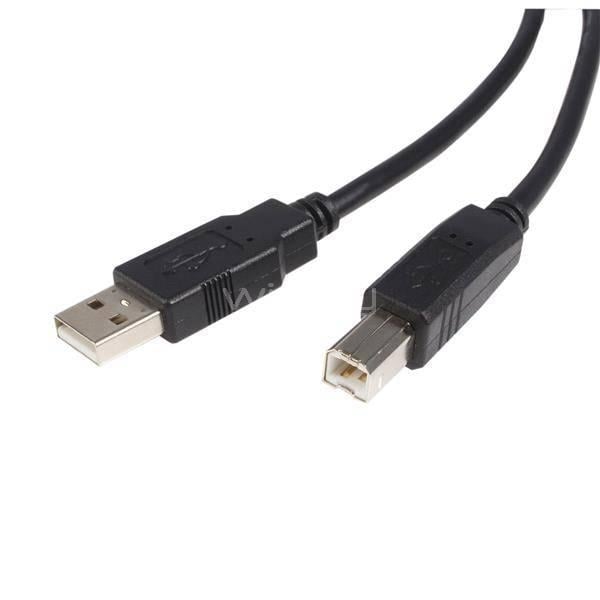 Cable USB a B StarTech de 3mts (USB-A, USB-B, Negro)