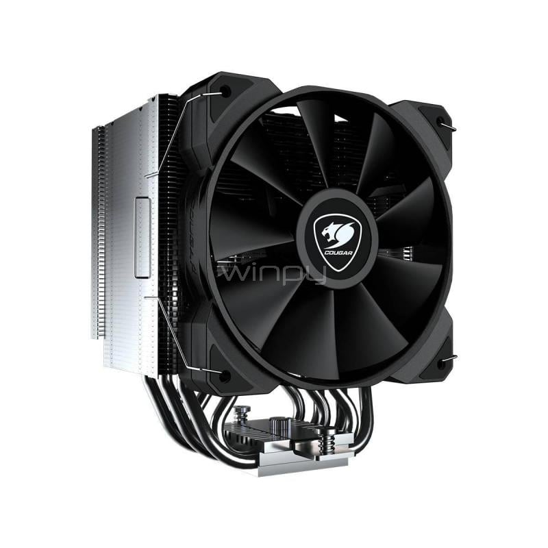 Disipador Cougar Forza 85 Essential (LGA1851/AM5, 120mm, 2000rpm, PWM, Negro)