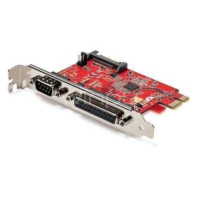 Tarjeta de Expansión StarTech Combo Serie y Paralelo (PCIe x1, RS232 DB9, DB25)