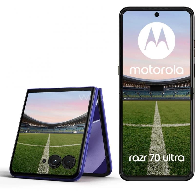 Celular Motorola Razr 70 Ultra de 7” (Snapdragon 8 Elite, 16GB RAM, 1TB Internos, Azul)