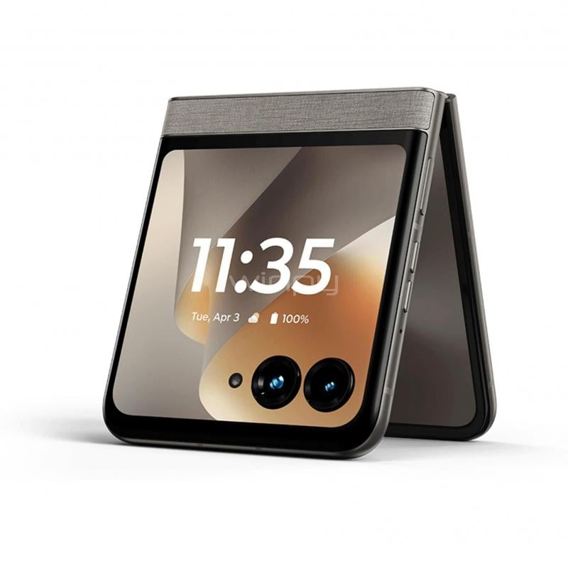 Celular Motorola Razr 70 de 6.9” (MediaTek Dimensity 7450X, 12GB RAM, 512GB Internos, Gris)
