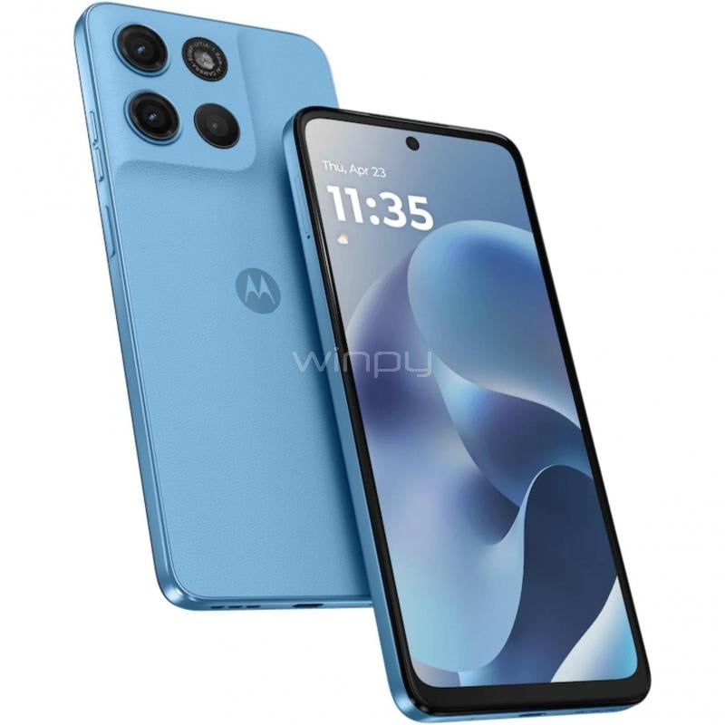 Celular Motorola Moto G17 de 6.72” (MediaTek Helio G81, 4GB RAM, 128GB Internos, Alaskan Blue)