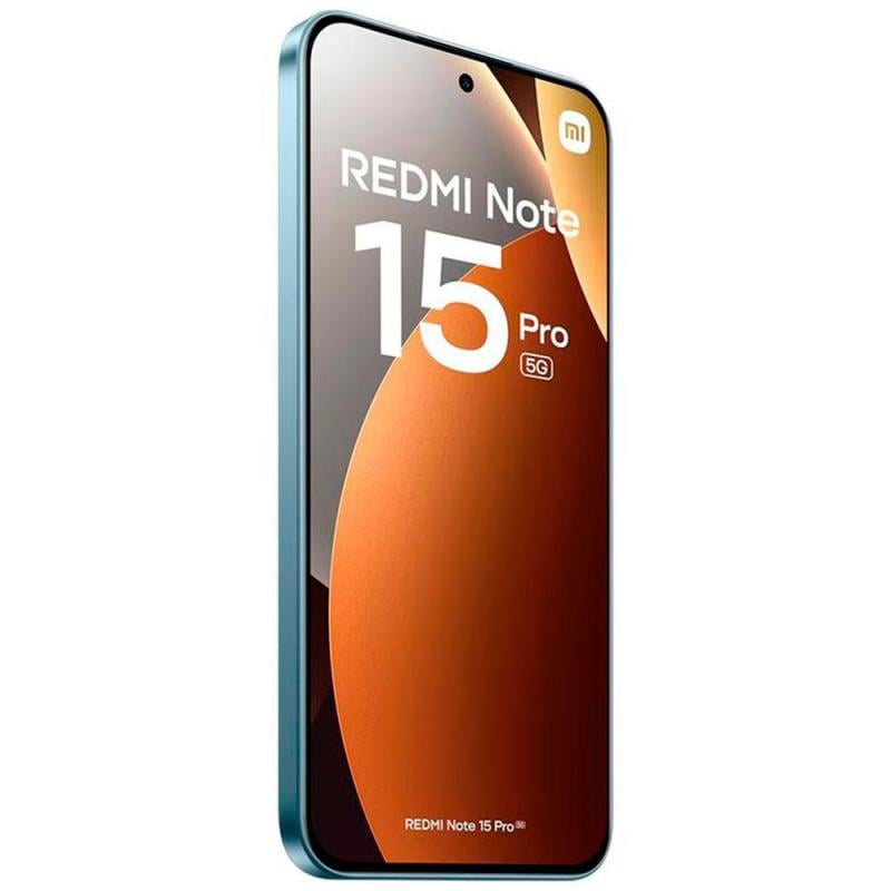Celular Xiaomi Redmi Note 15 Pro 5G de 6.83” (Dimensity 7400-Ultra, 8GB RAM, 256GB Internos, Azul Glaciar)
