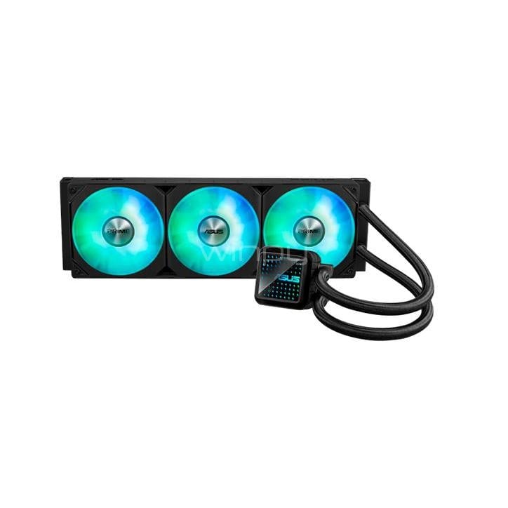 Refrigeración Líquida ASUS PRIME LC 360 ARGB (LGA1851/AM5, 2200rpm, Negro)