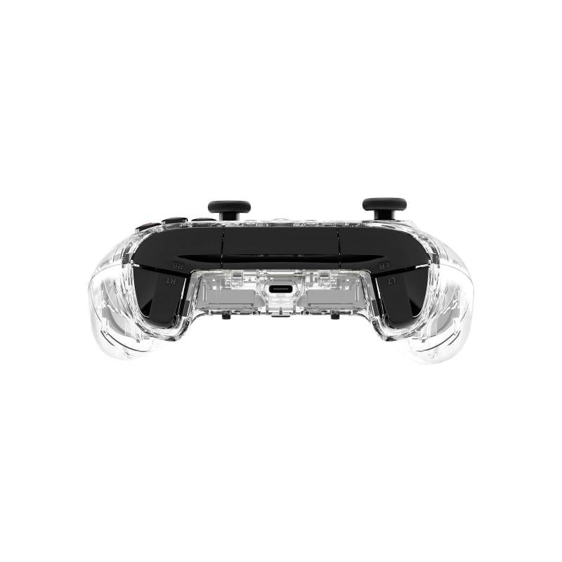 Joystick HyperX Clutch Gladiate RGB (con Cable para Xbox/PC, Transparente)