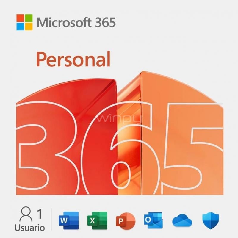 Licencia Microsoft 365 Personal (6 Meses, 1 Usuario, Multiplataforma)