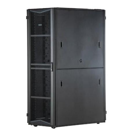 Gabinete Rack Panduit FlexFusion de 45RU (600x1200mm, Data Center, Negro)