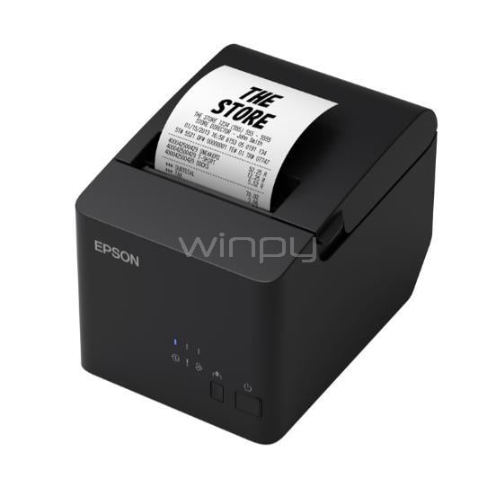 Impresora de Recibos Epson TM-T20IV-L (Térmica, 250mm/s, Cortador Automático, USB/Serial)