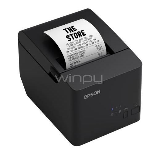 Impresora de Recibos Epson TM-T20IV-L (Térmica, 250mm/s, Cortador Automático, USB/Serial)