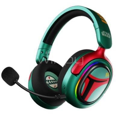 Audífonos Inalámbricos Primus Gaming Arcus 380BT Boba Fett Edición Limitada (Bluetooth, Verde/Marrón)