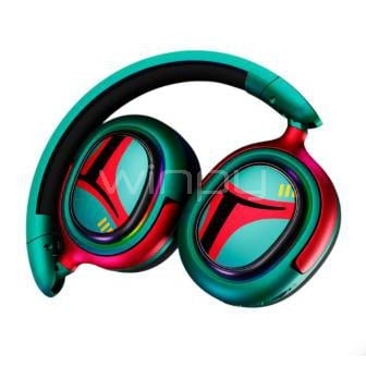 Audífonos Inalámbricos Primus Gaming Arcus 380BT Boba Fett Edición Limitada (Bluetooth, Verde/Marrón)