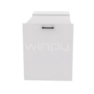 Escritorio Expandible Plegable Xtech XTF-CD210 (Ruedas, Cajón, Repisa, Blanco)