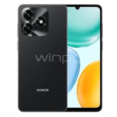 Celular Honor X5c de 6.74” (Helio G81, 8GB RAM, 128GB Internos, Negro Medianoche)