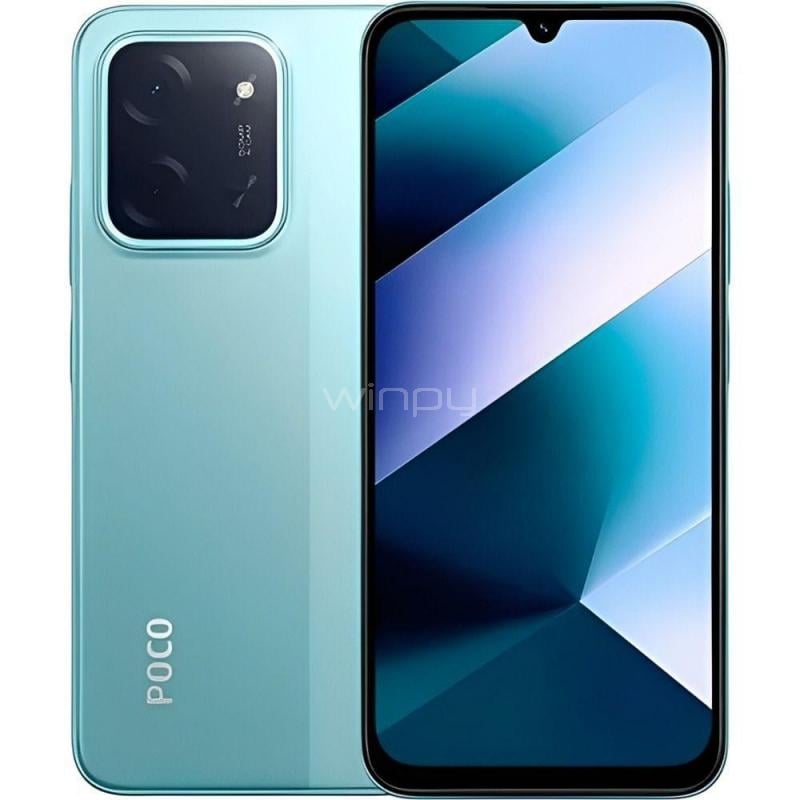 Celular Xiaomi POCO C85 de 6.9” (MediaTek Helio G81-Ultra, 6GB RAM, 128GB Internos, Verde)