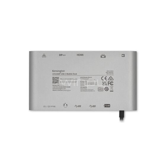 Docking Station Kensington UH1440P (USB-C, HDMI, DisplayPort, VGA, LAN, SD)