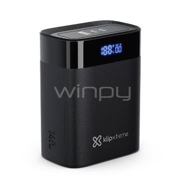 Batería Externa Klipxtreme KPB-850 de 30.000mAh (140W, 2x USB-C, 1x USB-A)