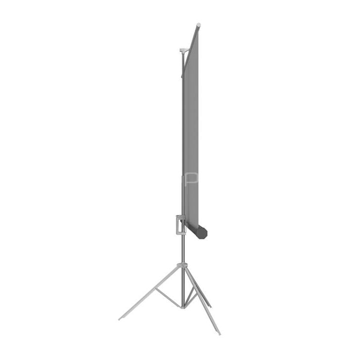 Telón de Proyección Klip Xtreme KPS-104 de 120“ (3.05m, 4:3, Tripode, Blanco Mate)
