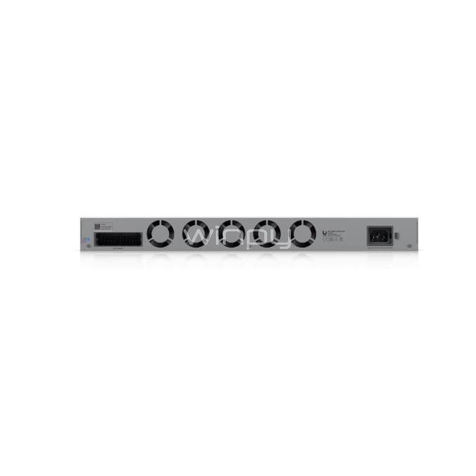 Switch Ubiquiti UniFi Pro XG 24 PoE de 24 Puertos (SFP28, L3, Etherlighting, 460 Gbps, PoE+++ 90W)