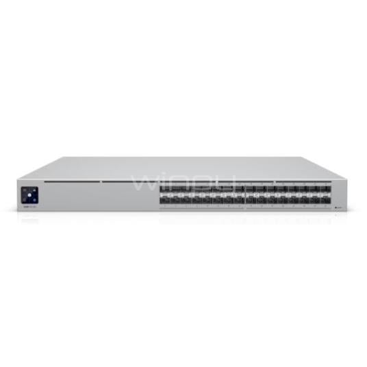 Switch Ubiquiti UniFi Pro XG Aggregation de 32 Puertos (SFP28, L3, Etherlighting, 1.6 Tbps, Gestionado)
