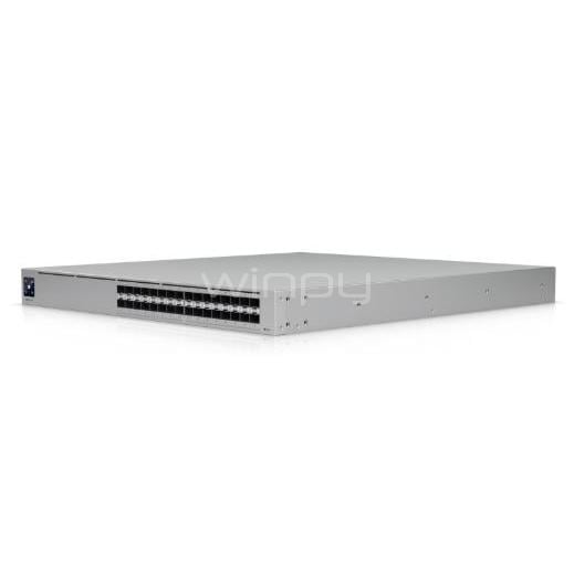 Switch Ubiquiti UniFi Pro XG Aggregation de 32 Puertos (SFP28, L3, Etherlighting, 1.6 Tbps, Gestionado)