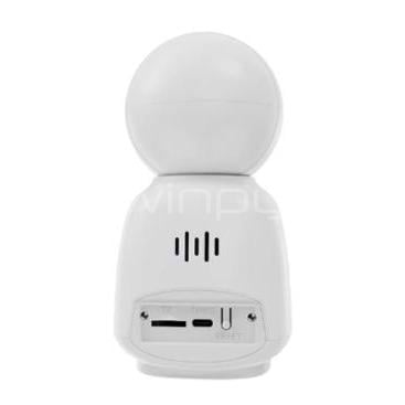 Cámara inteligente Wi-Fi Nexxt de dos vías (Full HD 1080p, PTZ, Botón de Pánico, Visión nocturna)