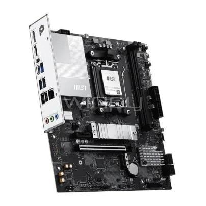 Placa Madre MSI PRO B850M-B GEN 4 (AM5, DDR5 8200MHz, M.2 x2, Micro ATX)