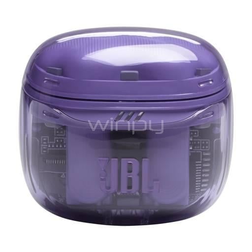 Audífonos Inalámbricos JBL Tune Flex 2 Ghost (Bluetooth, Púrpura)