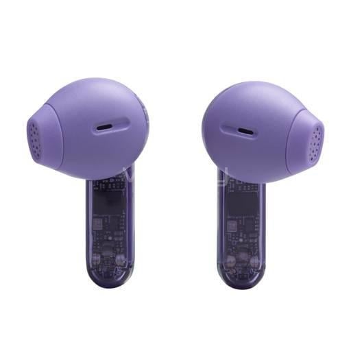 Audífonos Inalámbricos JBL Tune Flex 2 Ghost (Bluetooth, Púrpura)