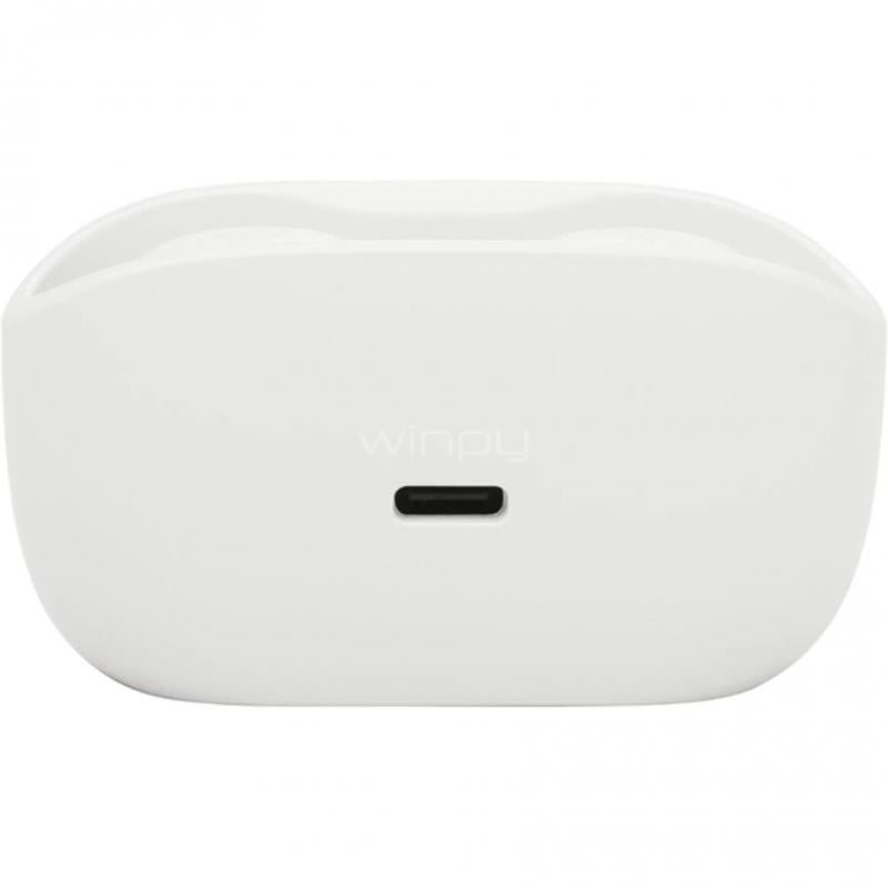 Audífonos Inalámbricos JBL Wave Buds 2 (Bluetooth, Blanco)