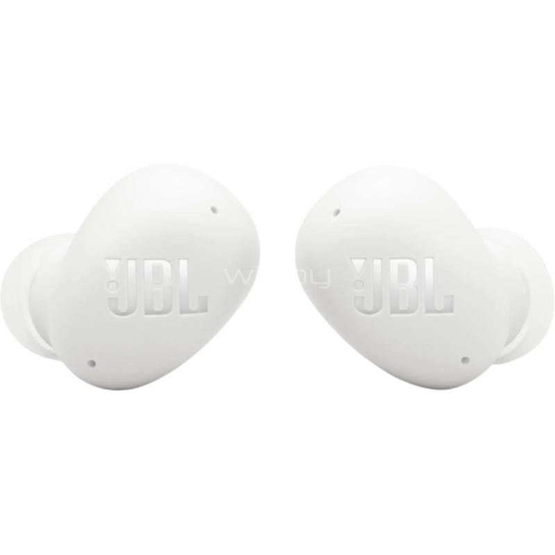 Audífonos Inalámbricos JBL Wave Buds 2 (Bluetooth, Blanco)