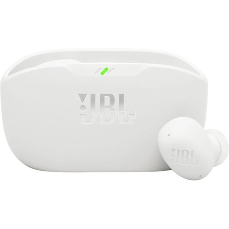 Audífonos Inalámbricos JBL Wave Buds 2 (Bluetooth, Blanco)