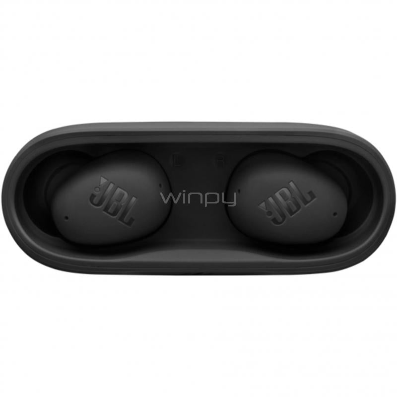 Audífonos Inalámbricos JBL Wave Buds 2 (Bluetooth, Negro)