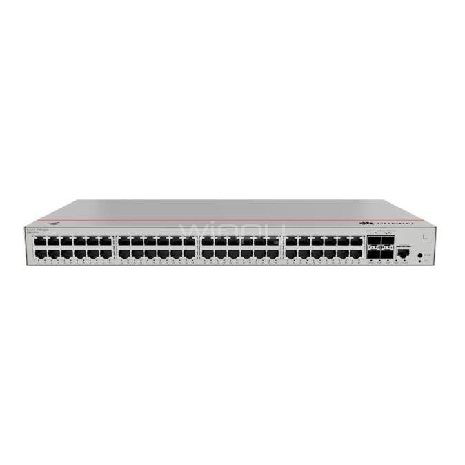 Switch Huawei eKitEngine S310-48PN4X de 52 Puertos (Gigabit, 10GE SFP+, 176 Gbps, PoE+)