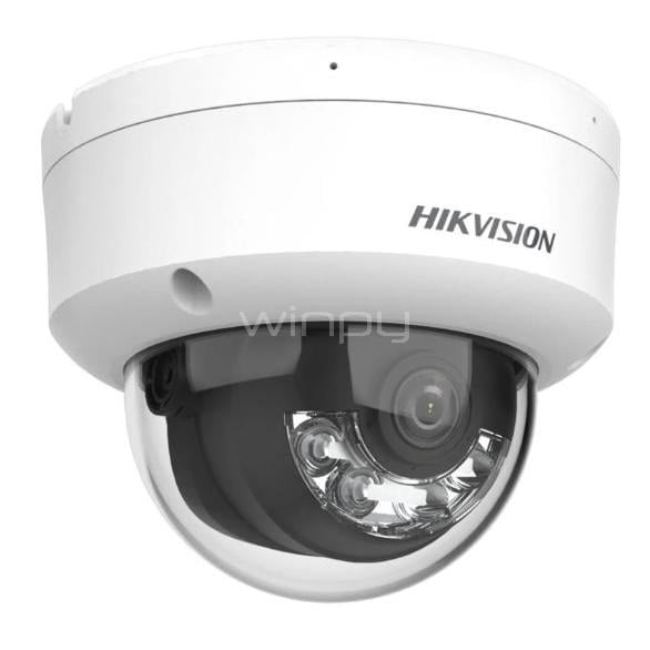 Cámara Domo IP Hikvision DS-2CD2123G2-LIS2U (2.8mm, 2MP, PoE, CMOS, H.265+, IP67)