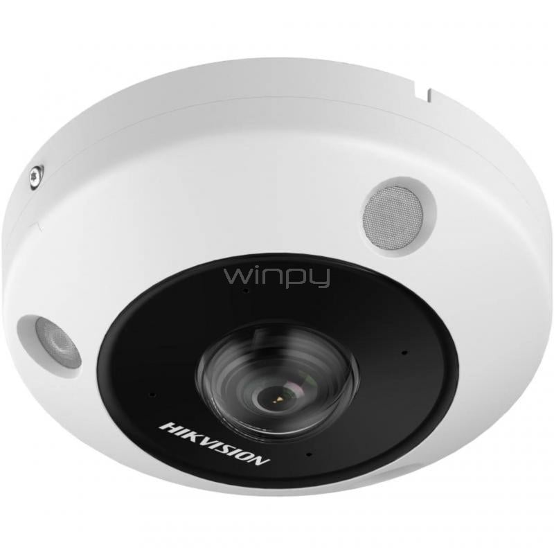 Cámara de Vigilancia IP Hikvision Domo (1.16mm, 6MP, PoE, Micrófono, IP67)