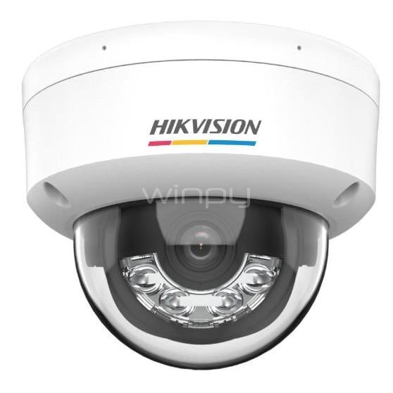 Cámara de Vigilancia IP Hikvision Domo (2.8mm, 4MP, PoE, H.265+, ColorVu, IP67)