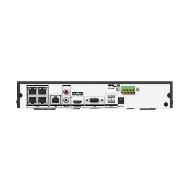 Grabadora de Video NVR Hikvision DS-7604NI-Q1/4P(E) (4K, 4 Canales, H.265+)
