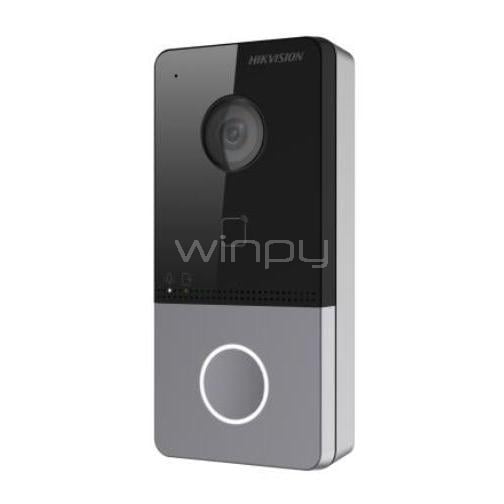 Terminal de Control de Acceso Hikvision de 2.0“ (Facial, Wi-Fi, PoE, IP65)