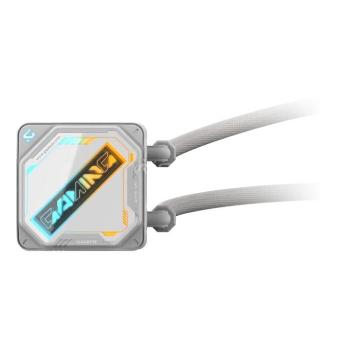 Refrigeración Líquida Gigabyte Gaming 240 ICE (LGA1851/AM5, 120mm x2, 2200rpm, White)