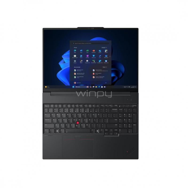 Notebook Lenovo ThinkPad E16 G3 de 16“ (Ultra 9 185H, 16GB RAM, 512GB SSD, Win11 Pro)