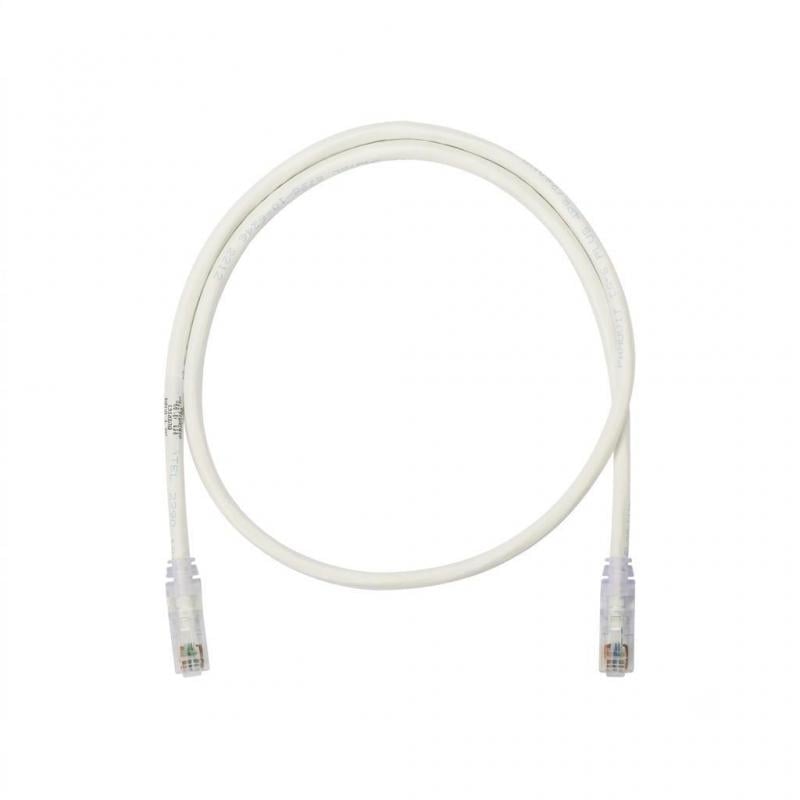 Cable Patch Panduit NetKey de 0.9 mts (Cat6, 24 AWG, Blanco)