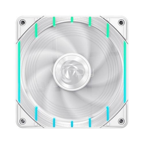 Ventilador GameMax Tornado T12 ARGB White (120mm, PWM)
