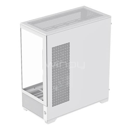 Gabinete Gamer GameMax Vista 2 AW (E-ATX, Vidrio Templado, 3 Ventiladores ARGB, Blanco)