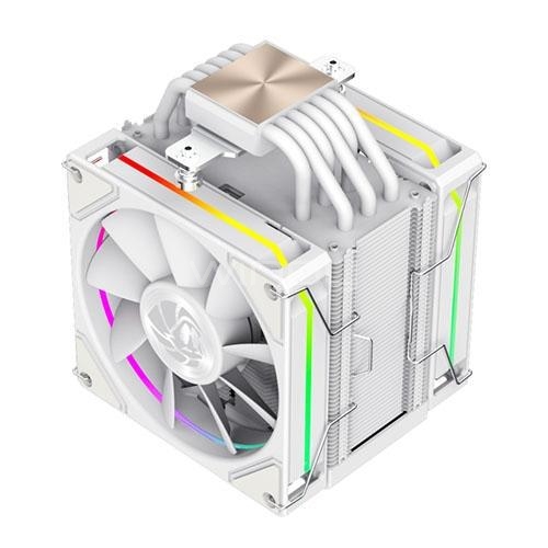 Disipador de Aire GameMax SIGMA 620 LCD (LGA1851/AM5, 120mm, 1800rpm, PWM, Blanco)