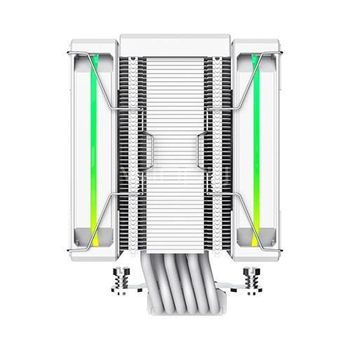 Disipador de Aire GameMax SIGMA 620 LCD (LGA1851/AM5, 120mm, 1800rpm, PWM, Blanco)
